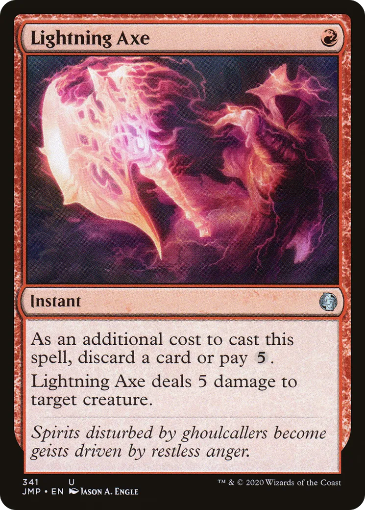 Hache d'éclairs — Jumpstart — Magic: The Gathering