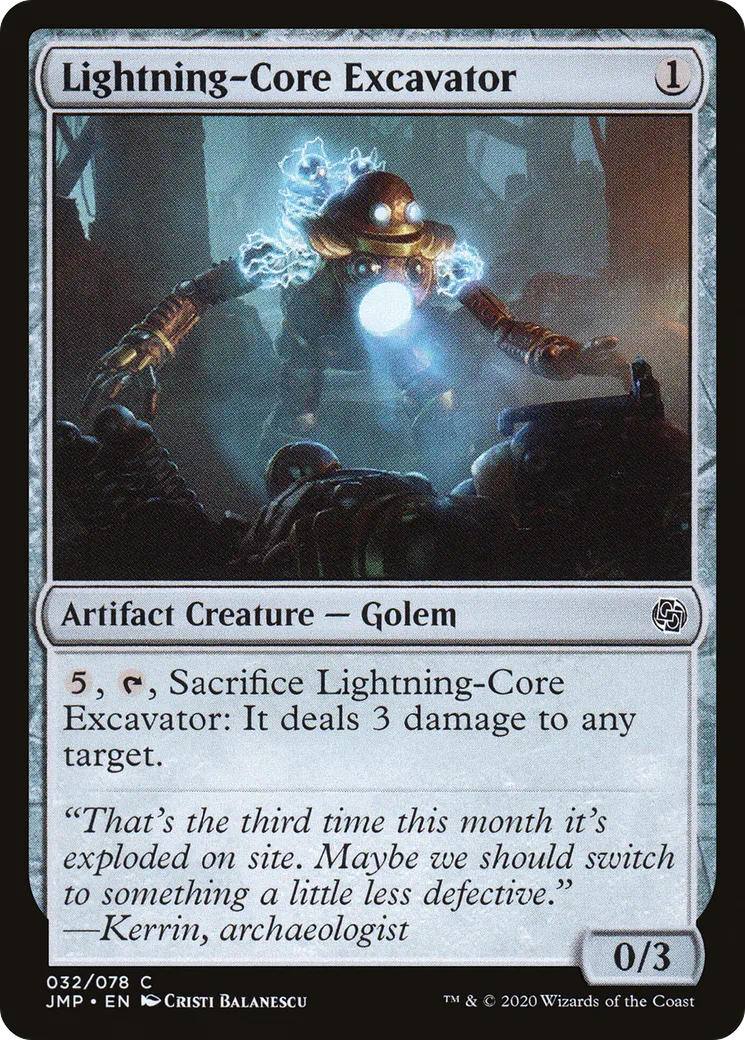 Lightning-Core Excavator — Jumpstart — Magic: The Gathering