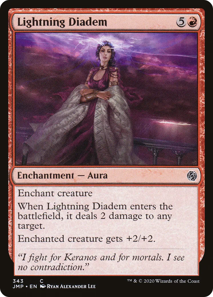 Diadème d'éclair — Jumpstart — Magic: The Gathering