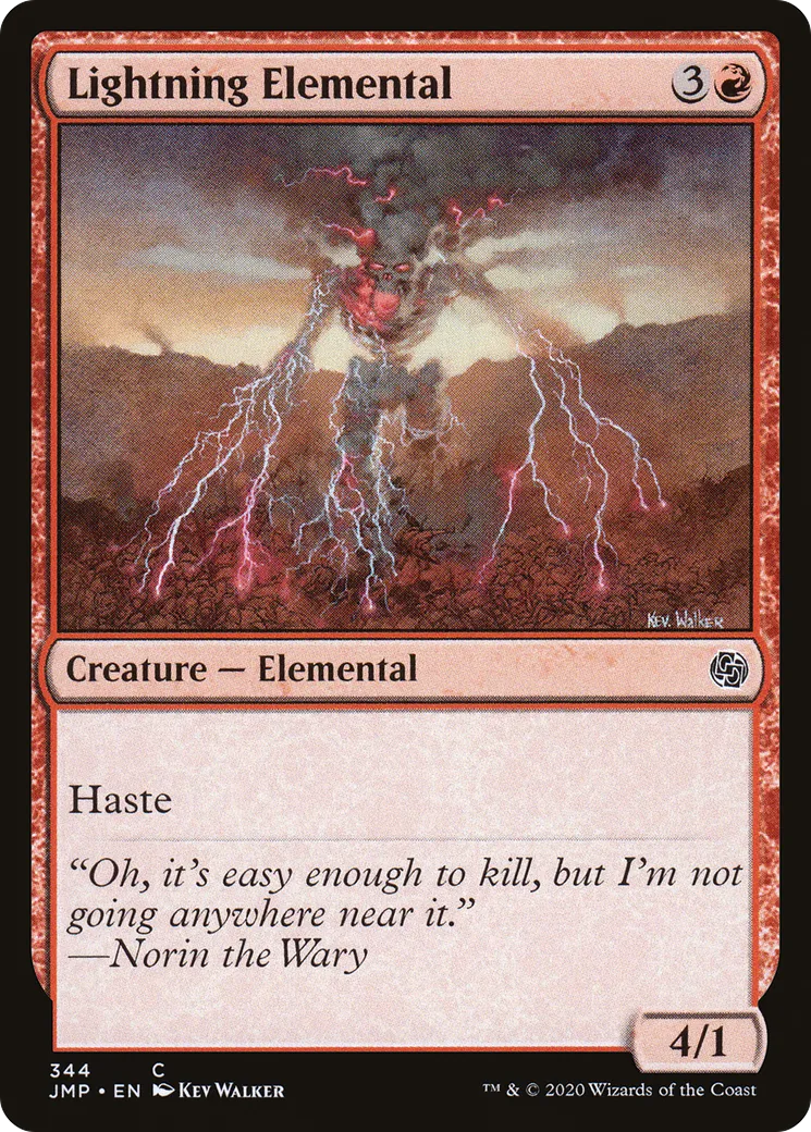 Élémental d'éclair — Jumpstart — Magic: The Gathering