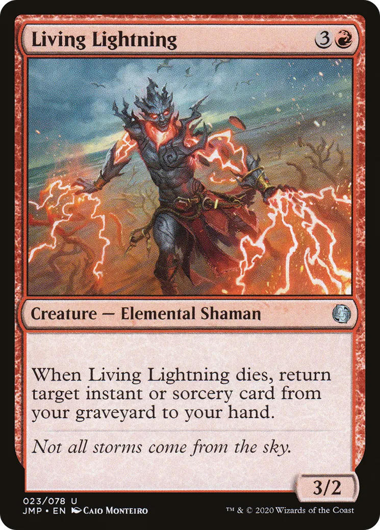 Living Lightning — Jumpstart — Magic: The Gathering