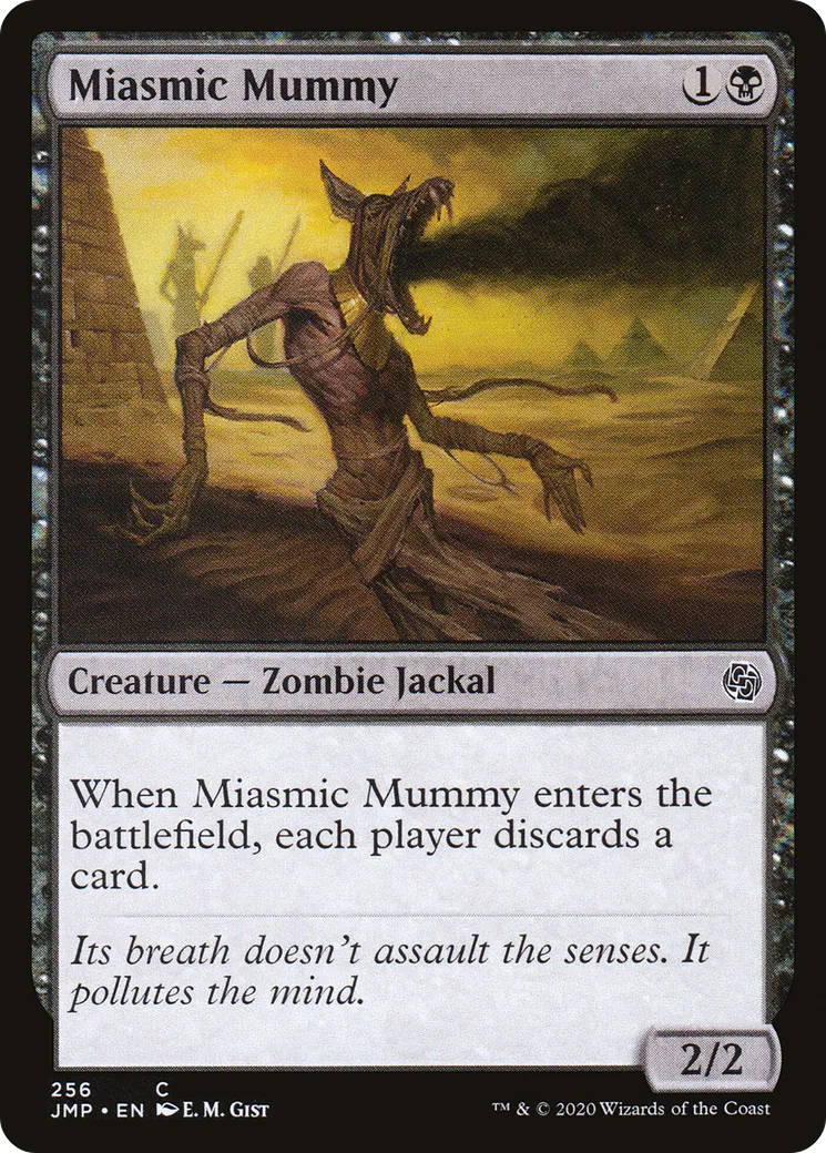 Momie miasmatique — Jumpstart — Magic: The Gathering