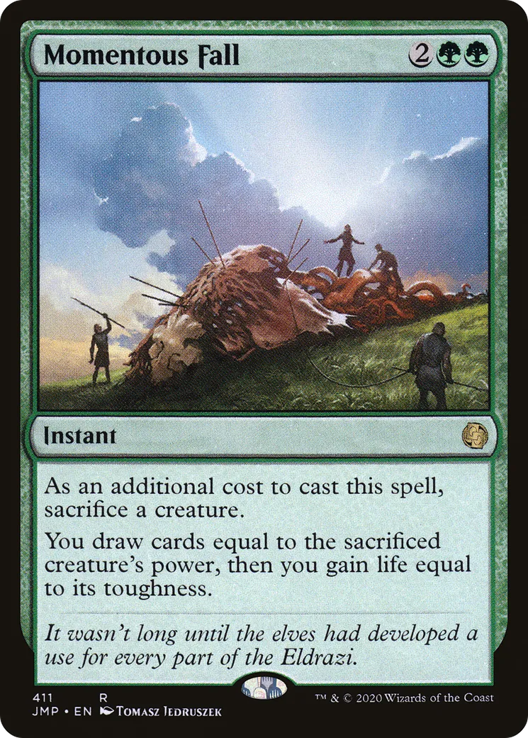 Chute considérable — Jumpstart — Magic: The Gathering