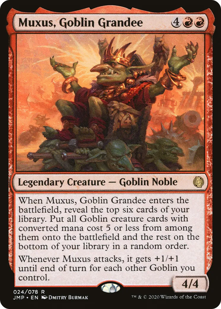 Muxus, hiérarque gobelin — Jumpstart — Magic: The Gathering