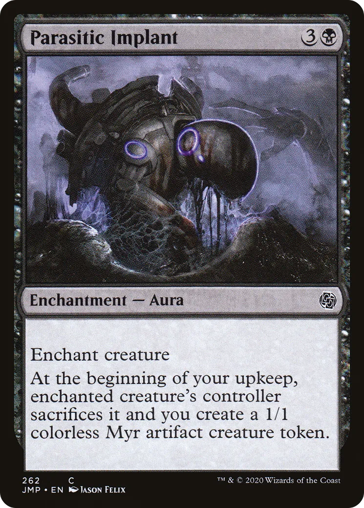 Implant parasite — Jumpstart — Magic: The Gathering
