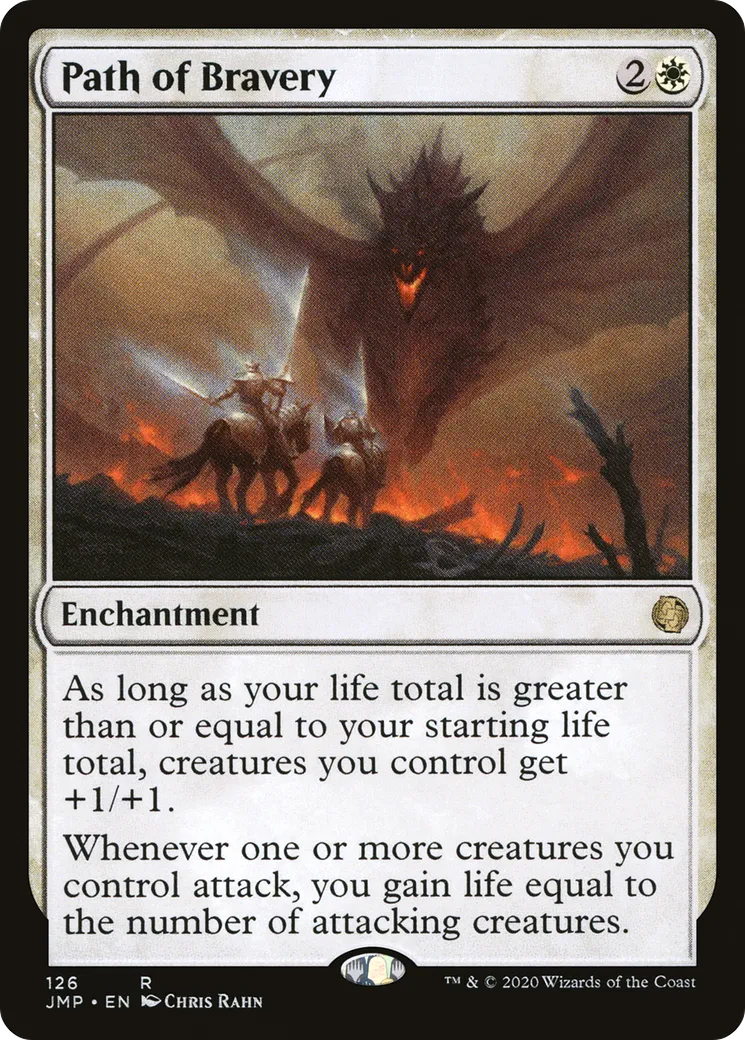 Chemin de la bravoure — Jumpstart — Magic: The Gathering