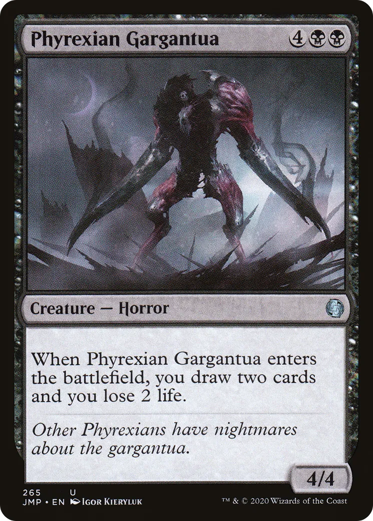 Gargantua phyrexian — Jumpstart — Magic: The Gathering