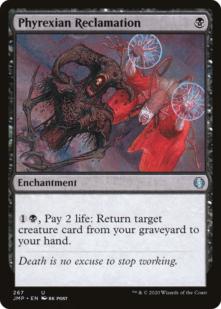Phyrexian Reclamation — Jumpstart — Magic: The Gathering