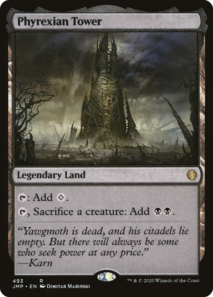 Phyrexian Tower — Jumpstart — Magic: The Gathering