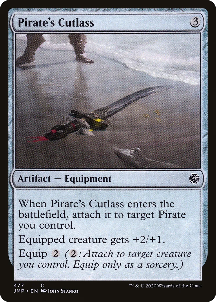 Coutelas de pirate — Jumpstart — Magic: The Gathering