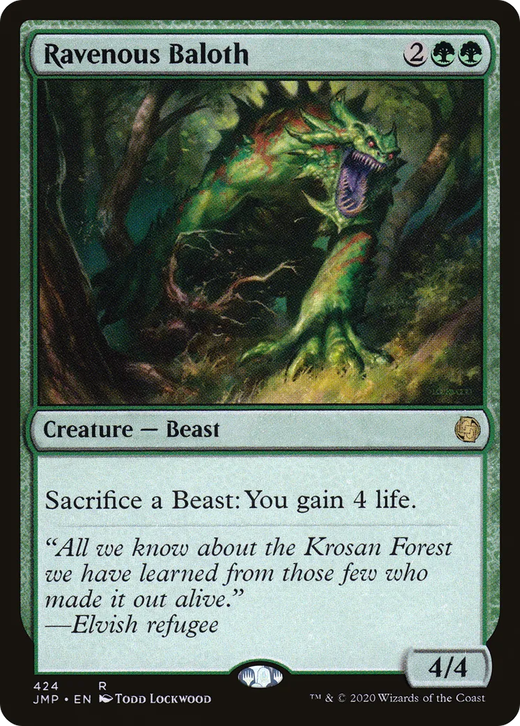 Baloth vorace — Jumpstart — Magic: The Gathering