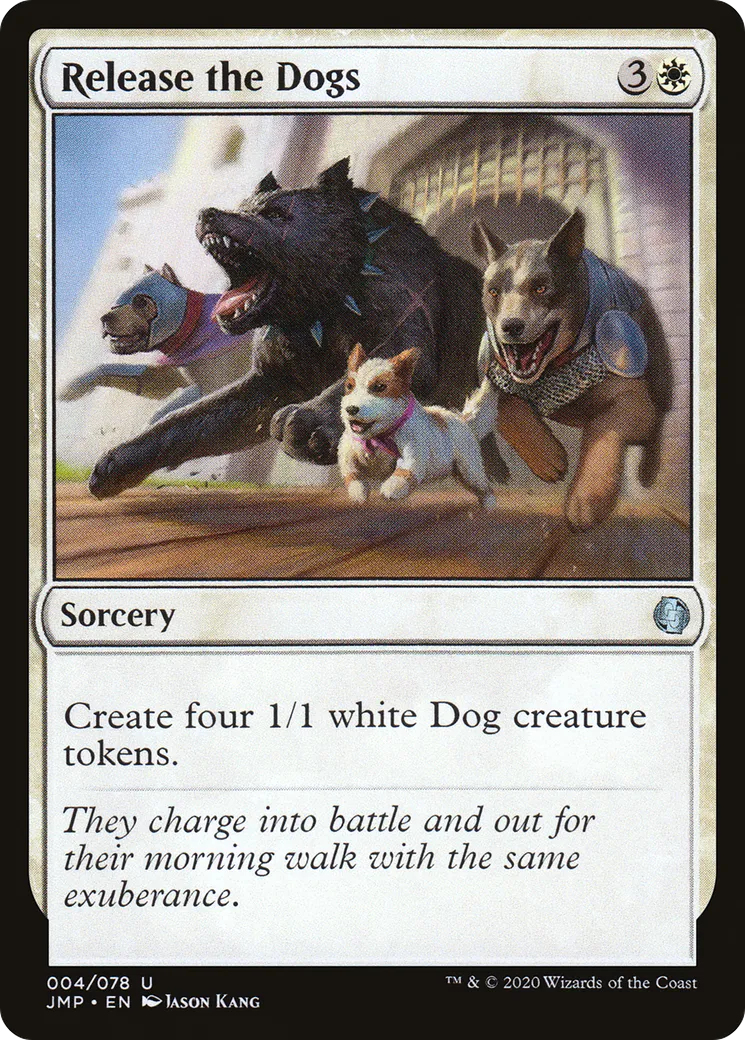Lâcher les chiens — Jumpstart — Magic: The Gathering