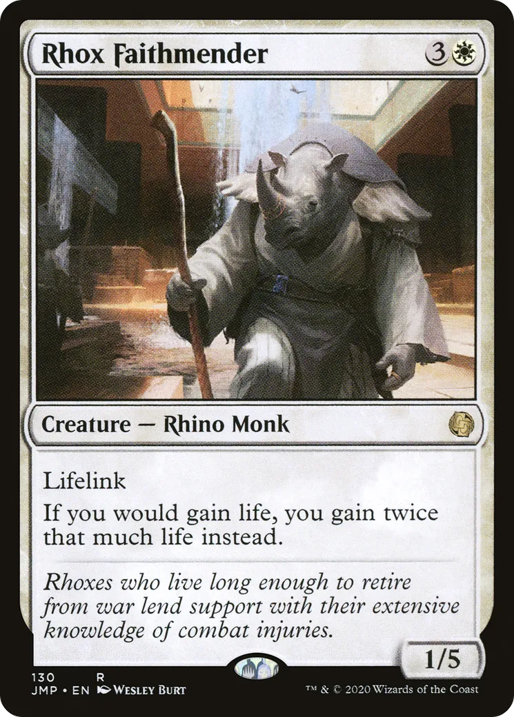 Rhox Faithmender — Jumpstart — Magic: The Gathering