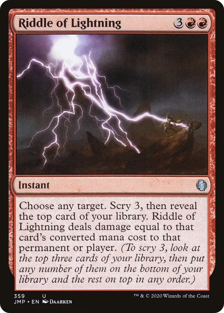Crible d'éclairs — Jumpstart — Magic: The Gathering