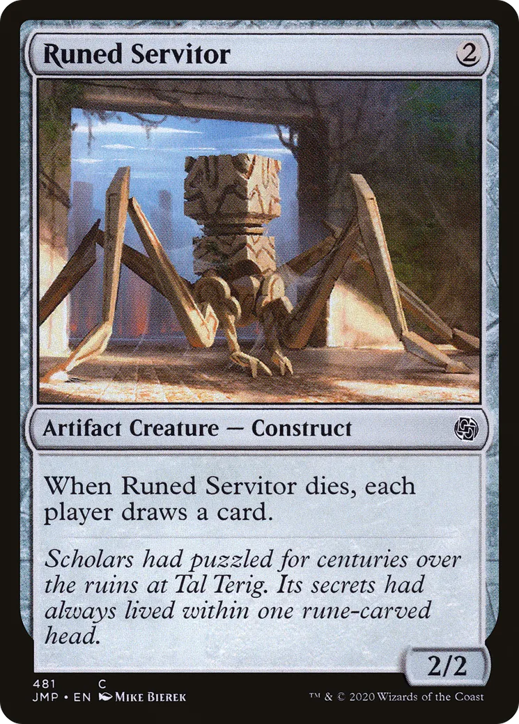 Valet serti de runes — Jumpstart — Magic: The Gathering