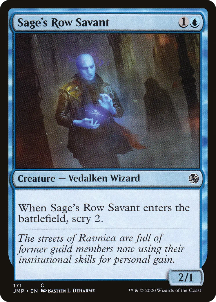 Sage's Row Savant from Jumpstart - Magic: The Gathering