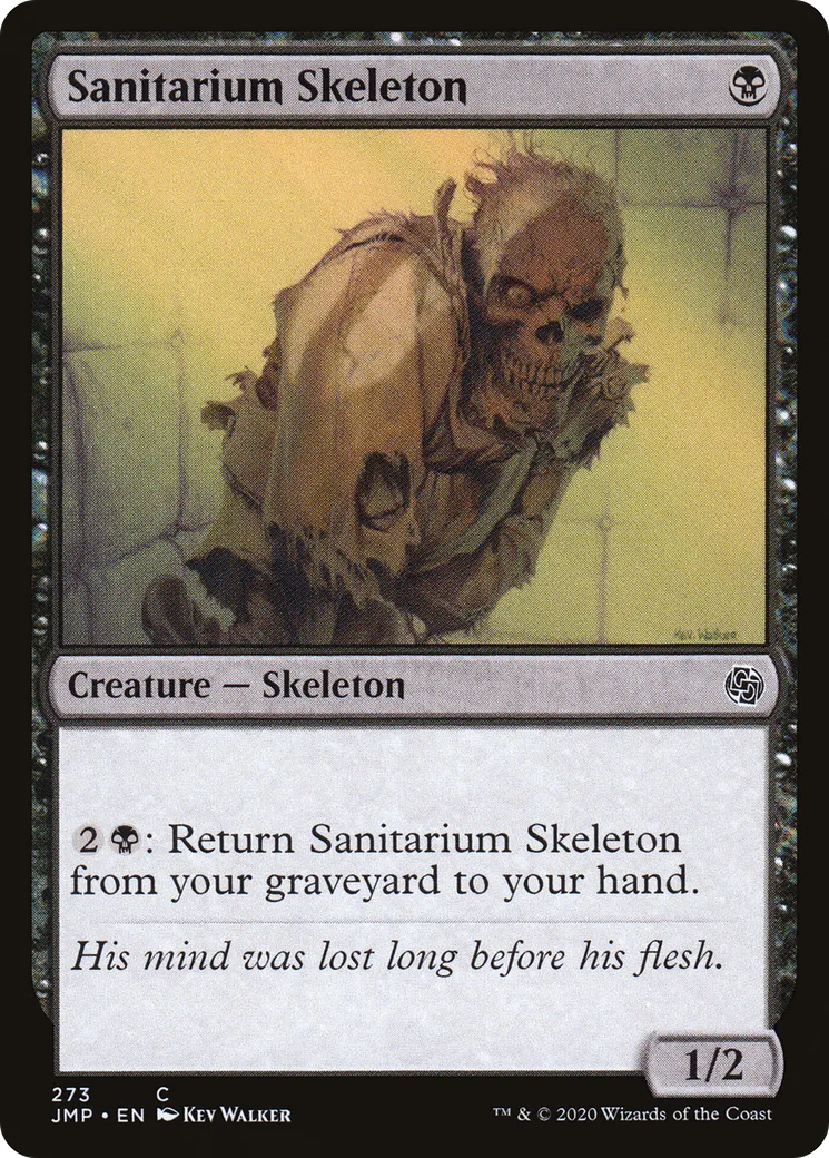 Squelette interné — Jumpstart — Magic: The Gathering