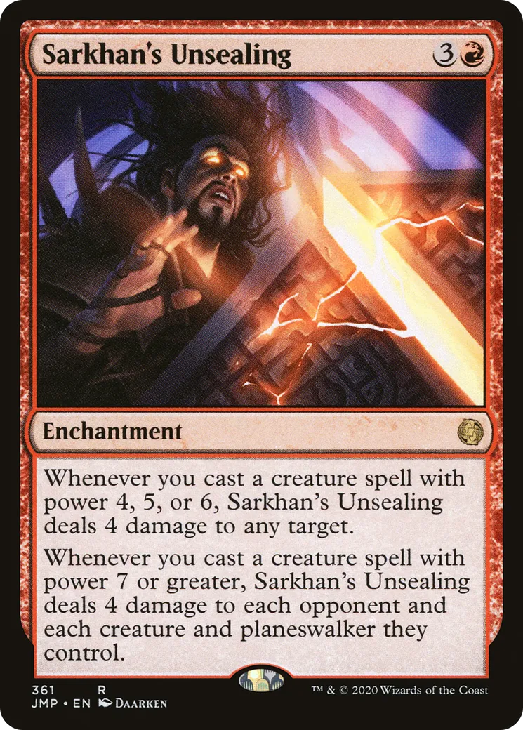 Sarkhan's Unsealing — Jumpstart — Magic: The Gathering