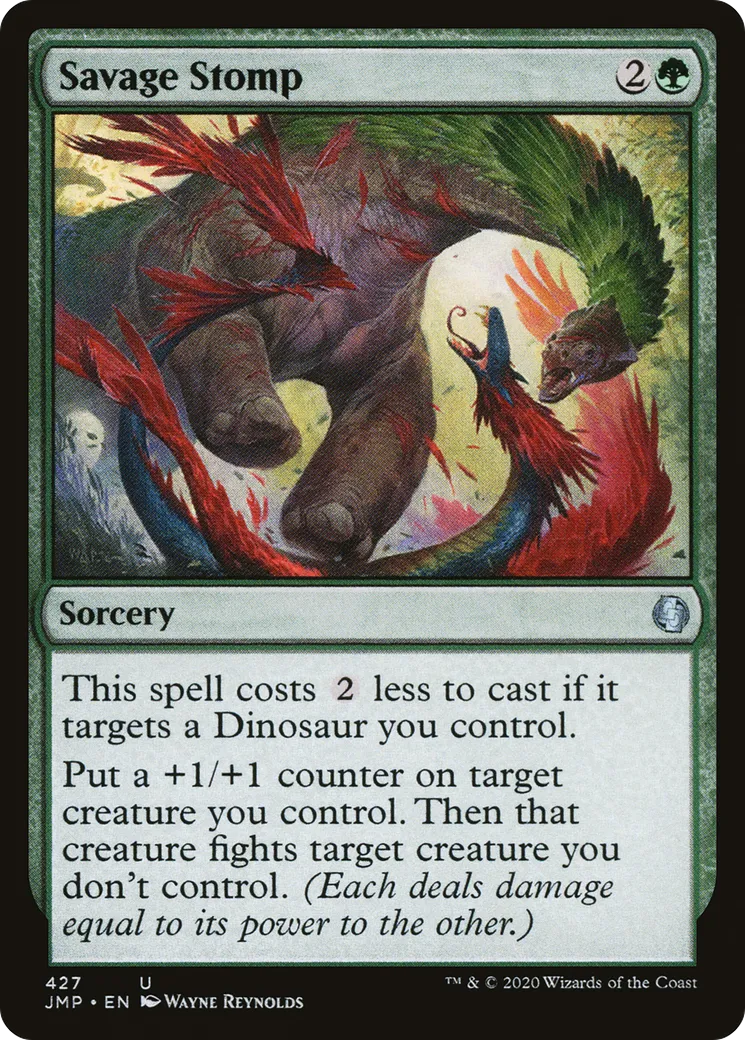 Piétinement sauvage — Jumpstart — Magic: The Gathering
