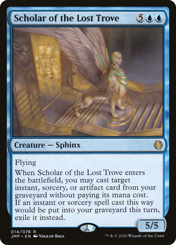 Scholar of the Lost Trove — Jumpstart — Magic: The Gathering