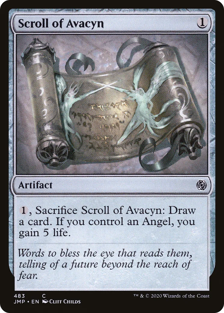 Parchemin d'Avacyn — Jumpstart — Magic: The Gathering