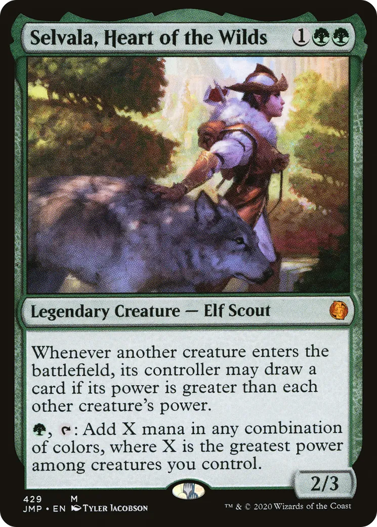 Selvala, Heart of the Wilds — Jumpstart — Magic: The Gathering