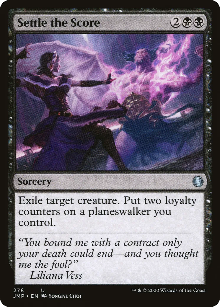 Règlement de comptes — Jumpstart — Magic: The Gathering