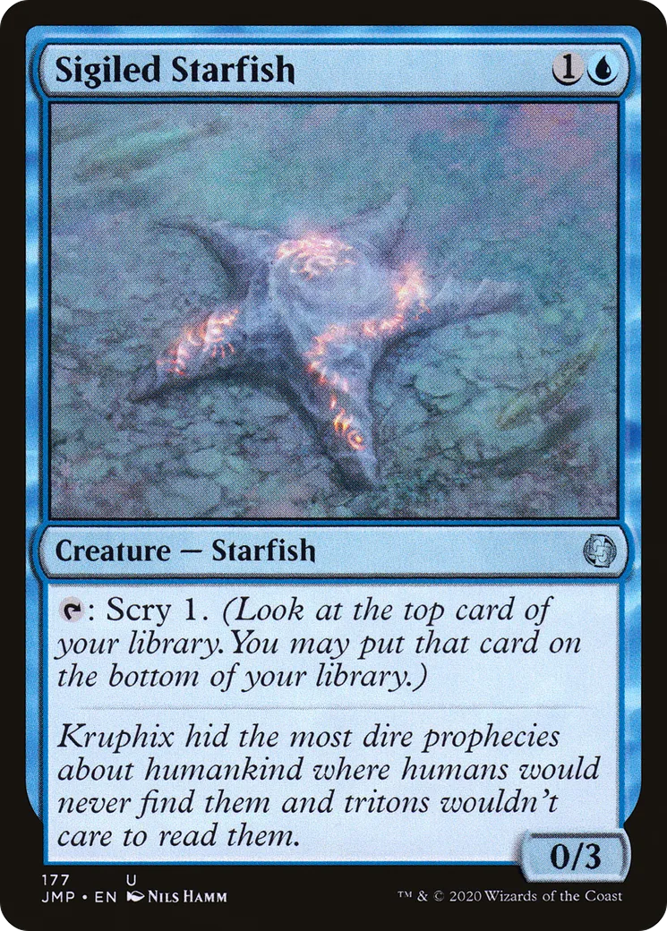 Étoile de mer sigillaire — Jumpstart — Magic: The Gathering