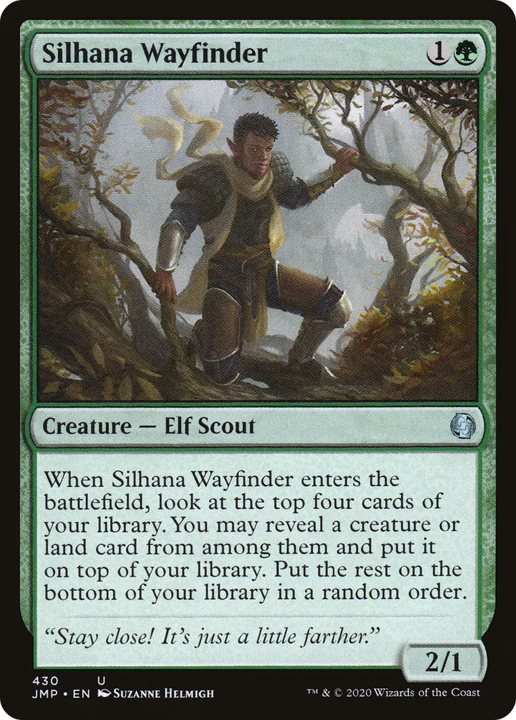 Guidevoie silhana — Jumpstart — Magic: The Gathering