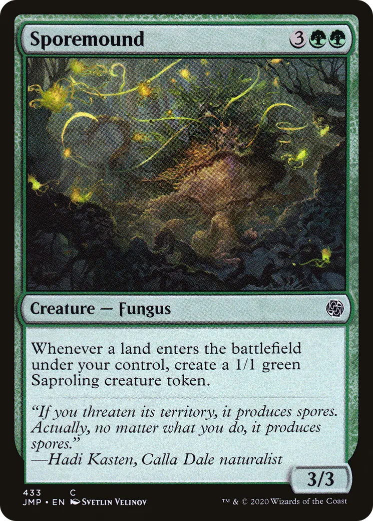Tertre aux spores — Jumpstart — Magic: The Gathering