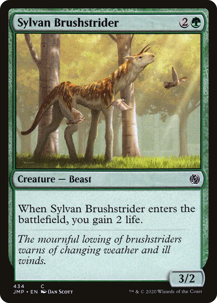 Enjambeur de broussailles sylvestre — Jumpstart — Magic: The Gathering