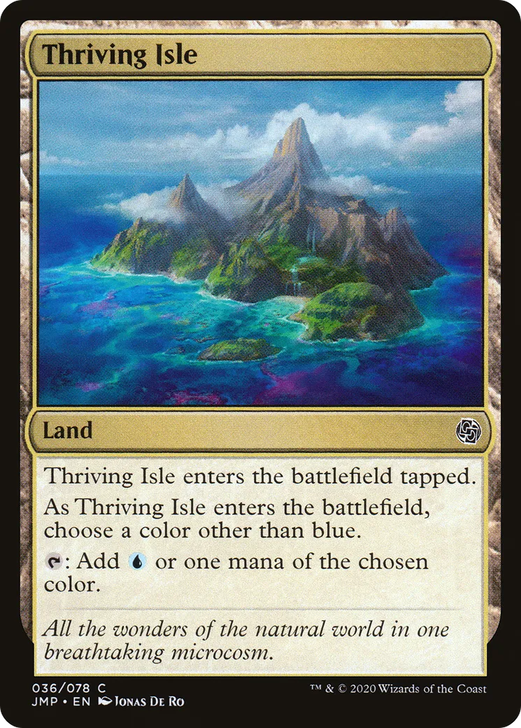Île prospère — Jumpstart — Magic: The Gathering