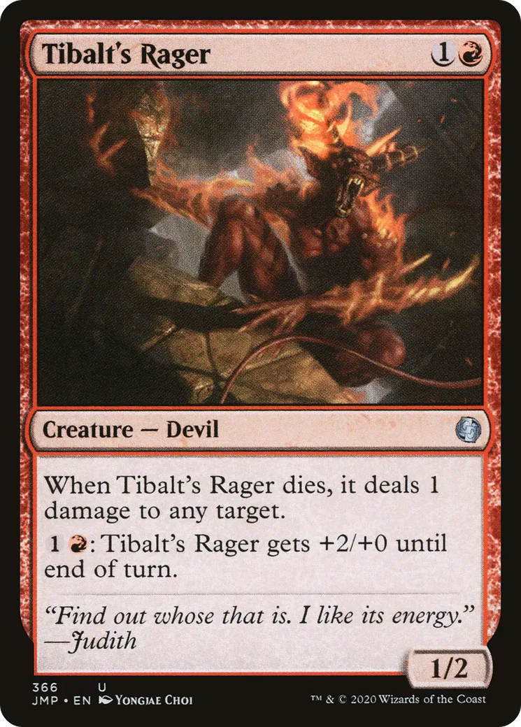Furie de Tibalt — Jumpstart — Magic: The Gathering
