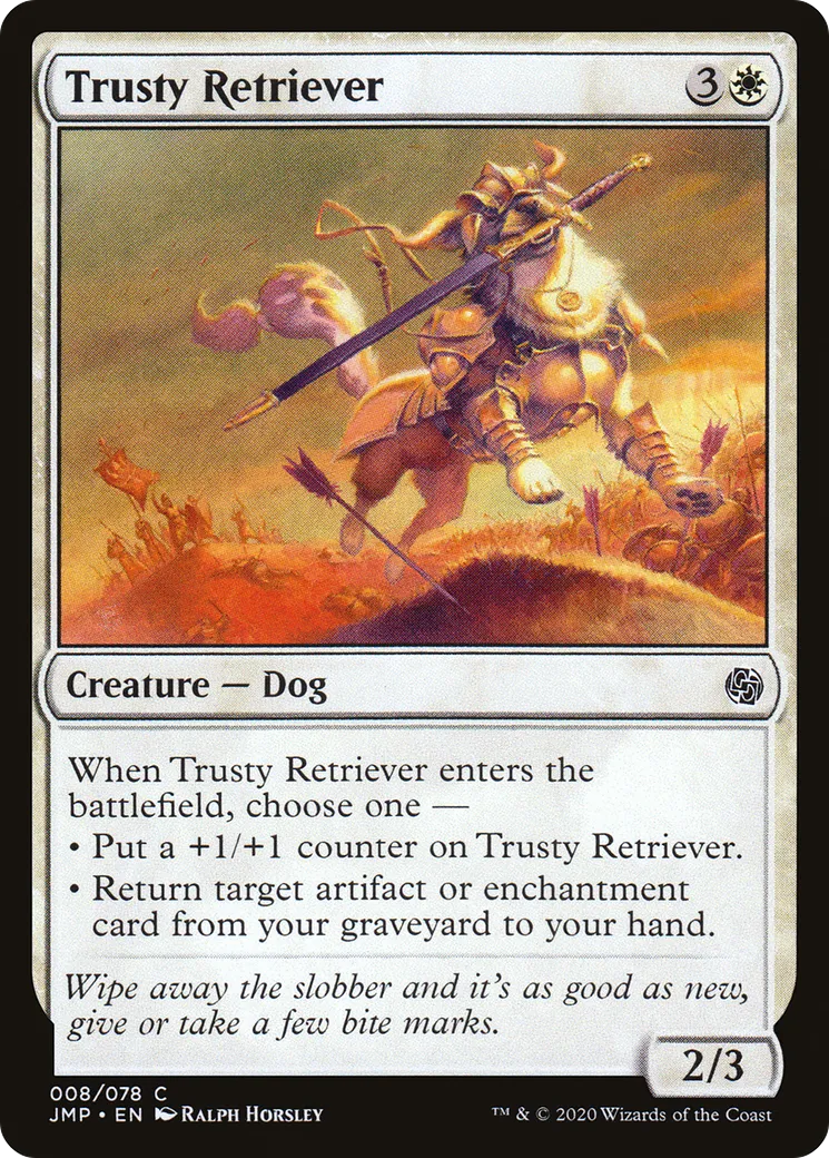 Retriever fidèle — Jumpstart — Magic: The Gathering
