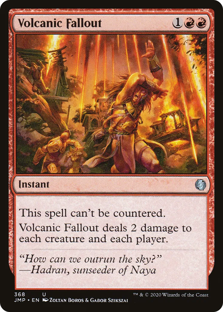 Retombées volcaniques — Jumpstart — Magic: The Gathering