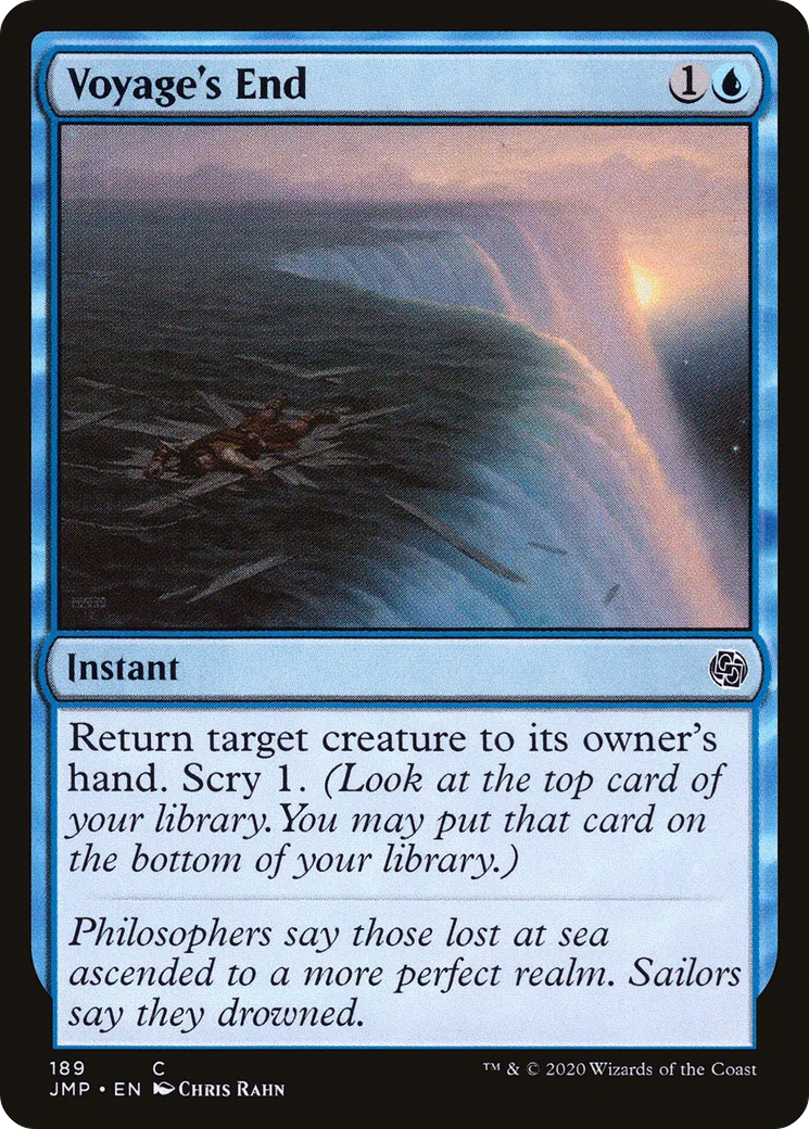 Fin du voyage — Jumpstart — Magic: The Gathering
