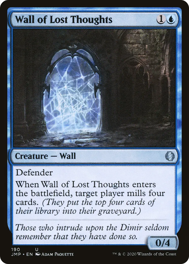 Mur des pensées perdues — Jumpstart — Magic: The Gathering