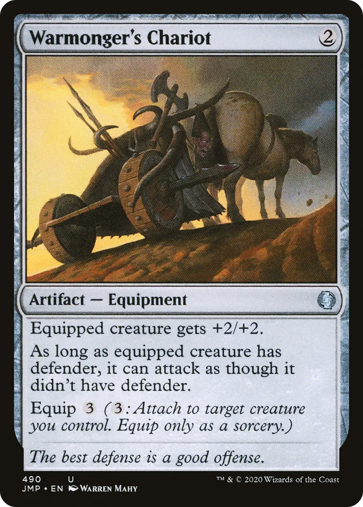 Chariot du belliciste — Jumpstart — Magic: The Gathering