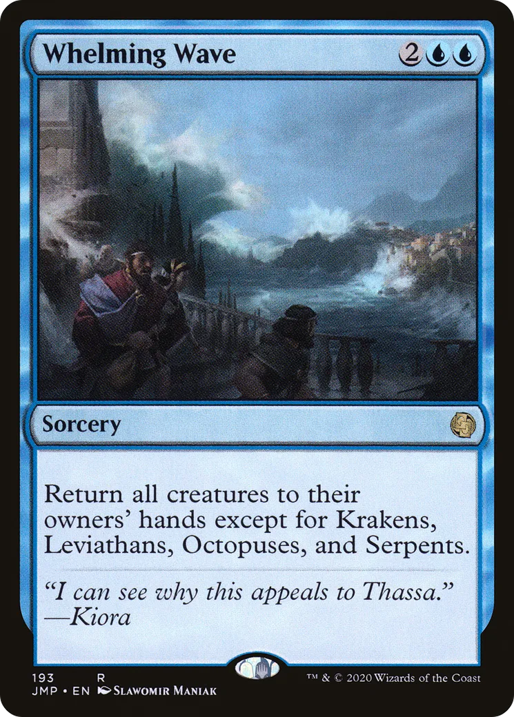 Vague de submersion — Jumpstart — Magic: The Gathering