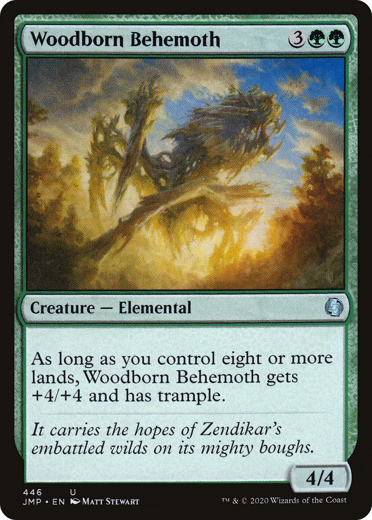 Béhémoth né des bois — Jumpstart — Magic: The Gathering