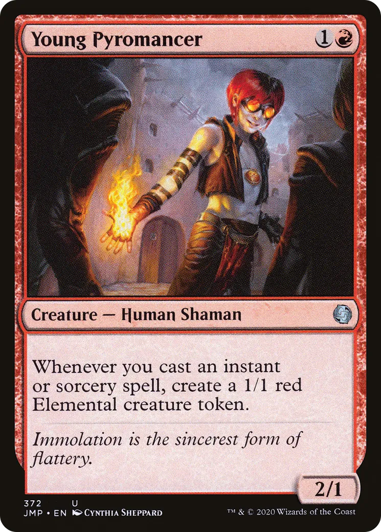 Jeune pyromancien — Jumpstart — Magic: The Gathering