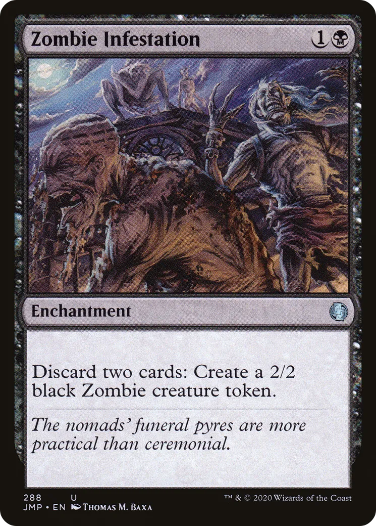 Infestation de zombies — Jumpstart — Magic: The Gathering