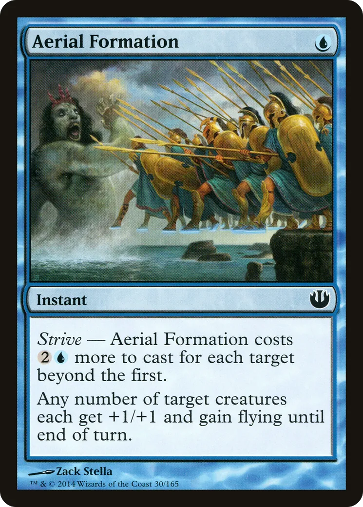 Formation aérienne — Journey into Nyx — Magic: The Gathering