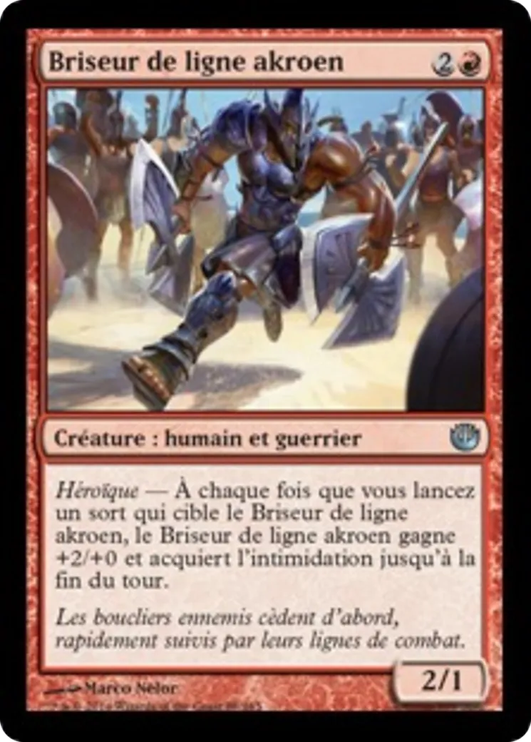 Briseur de ligne akroen — Journey into Nyx — Magic: The Gathering