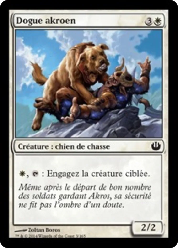 Dogue akroen — Journey into Nyx — Magic: The Gathering