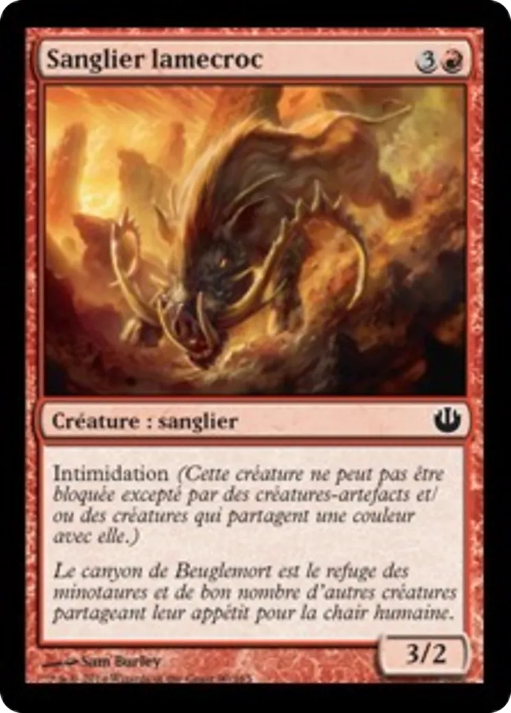 Sanglier lamecroc — Journey into Nyx — Magic: The Gathering