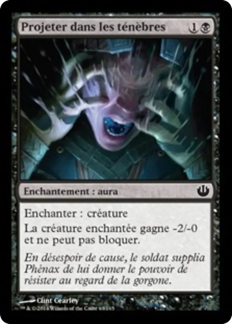 Projeter dans les ténèbres — Journey into Nyx — Magic: The Gathering