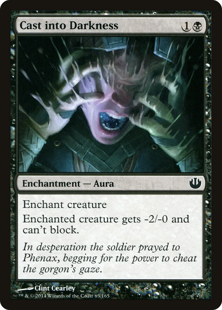 Projeter dans les ténèbres — Journey into Nyx — Magic: The Gathering