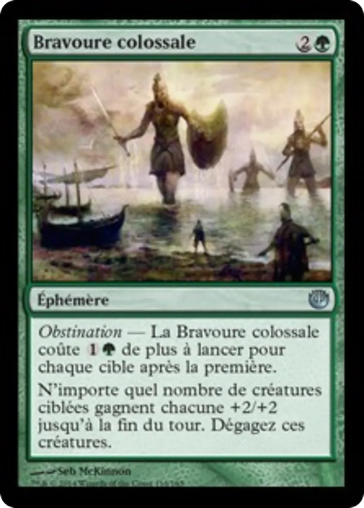 Bravoure colossale — Journey into Nyx — Magic: The Gathering