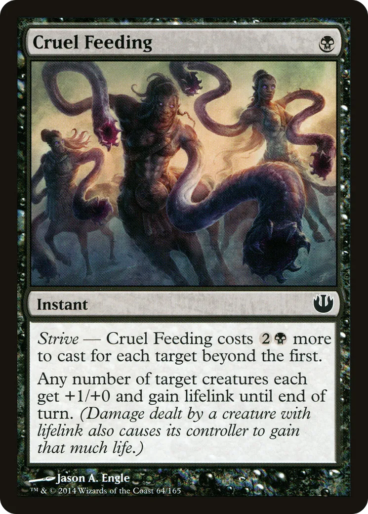 Alimentation cruelle — Journey into Nyx — Magic: The Gathering